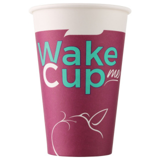 HB90-530-0740 Gobelet en papier "Wake Me Cup" 400 ml