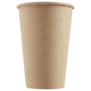 HB90-530-K-4976 Gobelet en papier "KRAFT" 400&nbsp;ml