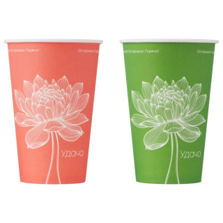 HB73-260-109906 Gobelet en papier "Lotus" 8 oz (230&nbsp;ml)