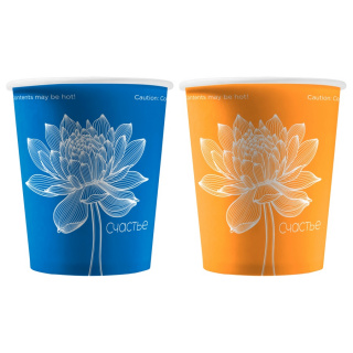 HB80-280v-128488 Gobelet en papier "Lotus" 250&nbsp;ml