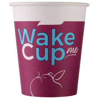 HB70-195-0735 Gobelet en papier "Wake Me Cup" 165 ml