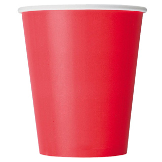 HB80-280-0496 Gobelet en papier "Formacia Red" 250&nbsp;ml