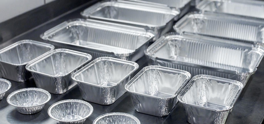 Emballage en aluminium
