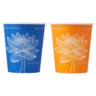 HB80-280-109902 Gobelet en papier "Lotus" 8 oz (250&nbsp;ml)