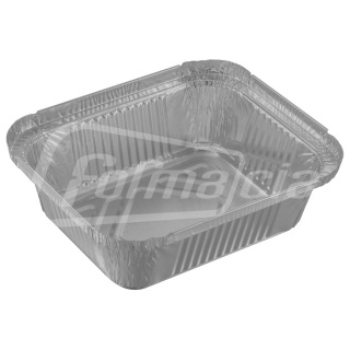 R28L Barquette aluminium classique 144x119,109x84, h40 mm