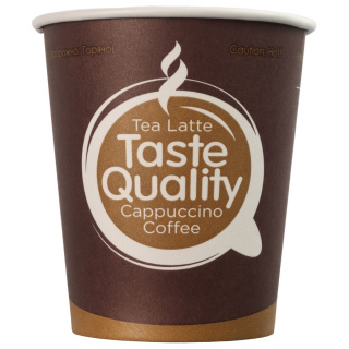 HB80-280-0004 Gobelet en papier "Taste Quality" 250 ml