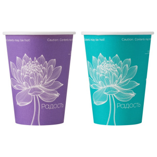 HB90-430-109903 Gobelet en papier "Lotus" 12 oz (300&nbsp;ml)