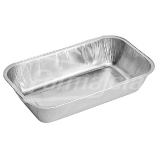 SR003G-104034 Alum moule pour les repas servis au bord 'un avion 165x100x35mm