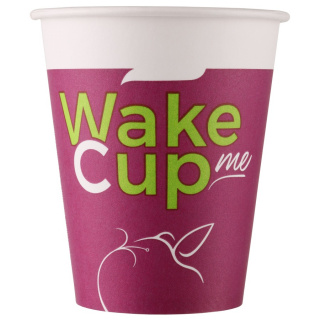 HB70-180-0734 Gobelet en papier "Wake Me Cup" 150&nbsp;ml