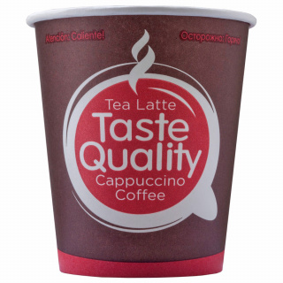 HB72-205-0001 Gobelet en papier "Taste Quality" 180&nbsp;ml