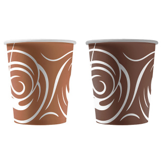 HB80-280v-112591 Gobelet en papier "Crema" 8 oz (250&nbsp;ml)