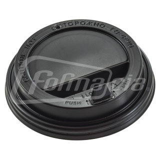 CH-90FB-A Couvercle en plastique 90 mm, noir